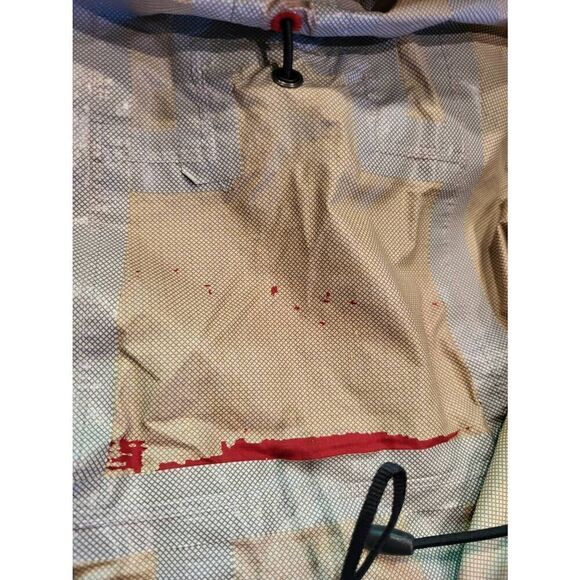 The North Face Venture Hyvent Rain Jacket Hiking Outdoors Red Men's XL - Picture 5 of 8